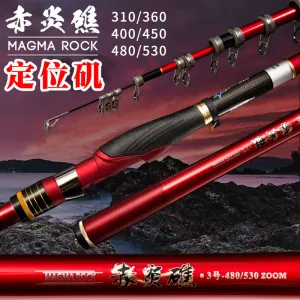 3# ISO 3.1-3.6m 4-4.5m 4.8-5.3m Rock Fishing Rod Reel Seat Carbon Fiber Body Rock Fishing Rod Tackle Fishing Rod Carbon Fishing