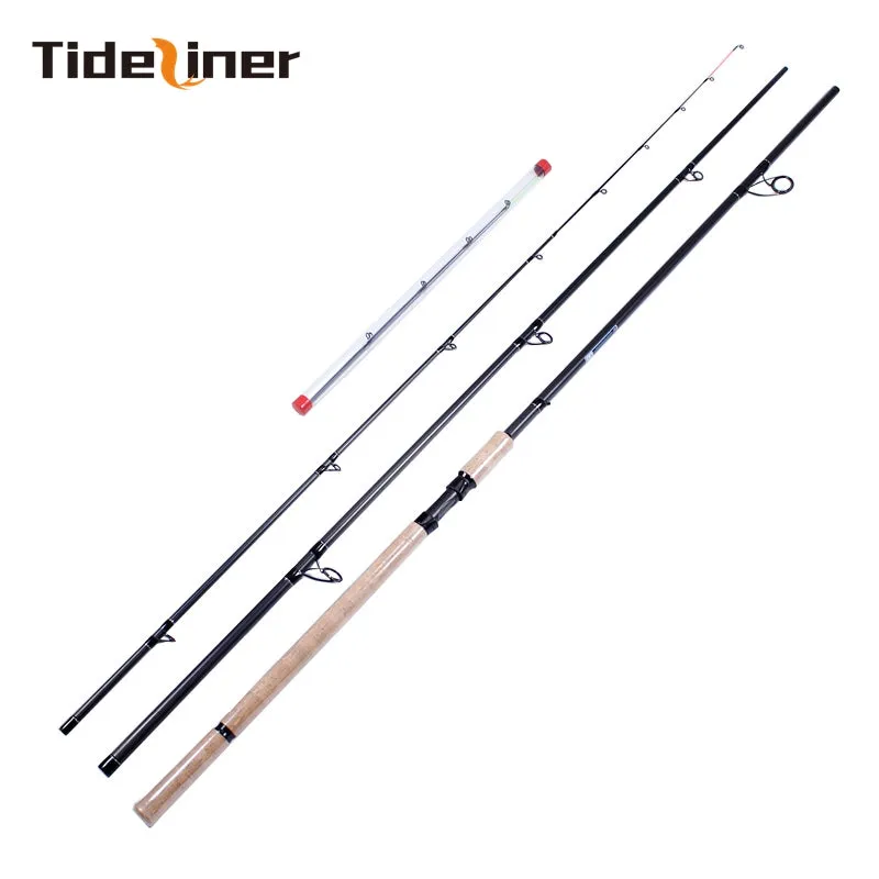 4.2m Feeder fishing rod 150g 3 tips 3 3 H M S spinning carp carbon fiber river fishing rod feeder high quality fishing gear