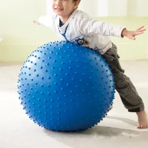 45cm PVC Unisex Yoga Balls for Fitness with 5 Colors Point Message Yoga Ball Pilates Bola High Quality Gym Exercise Balance Ball