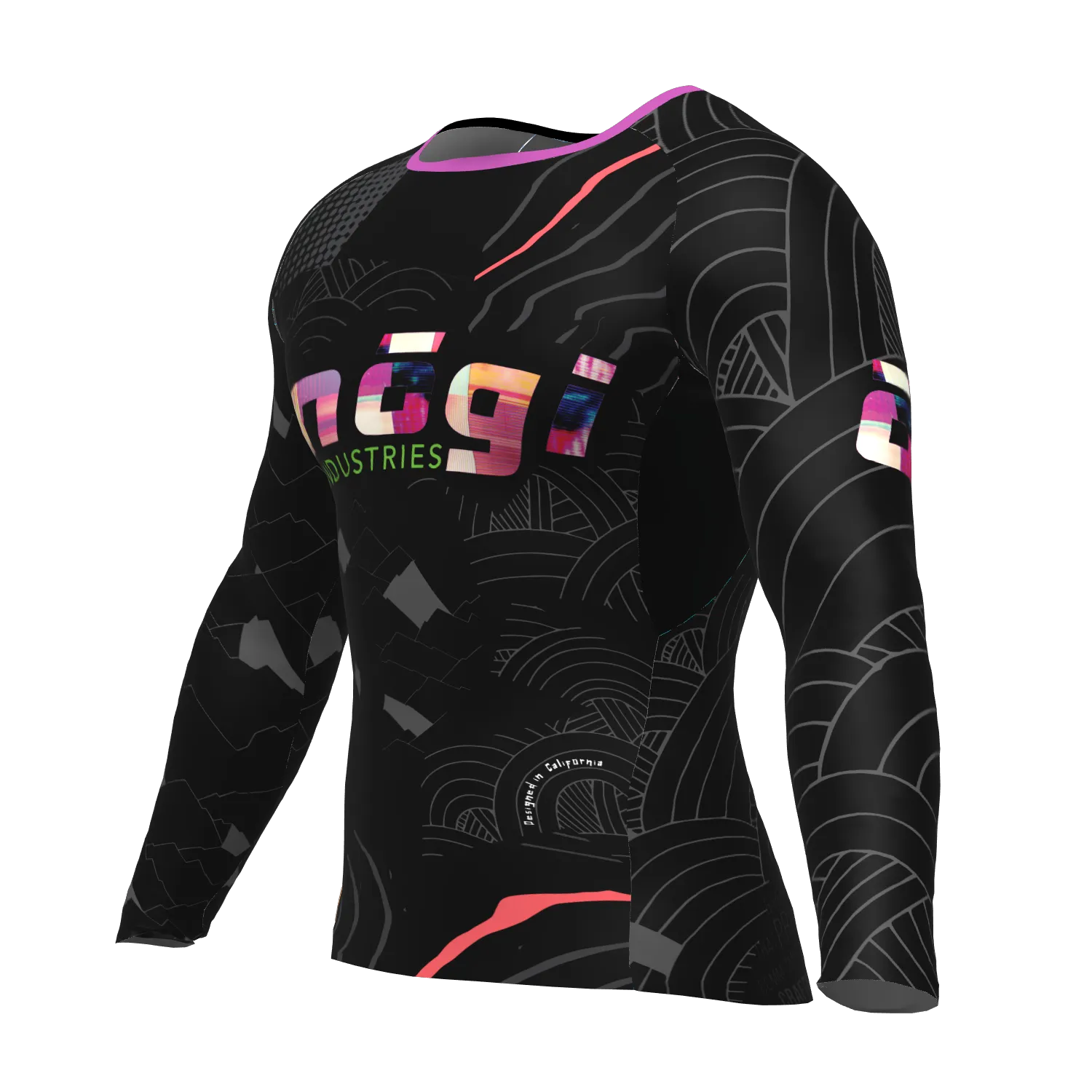Acid Gambit Long Sleeve Rashguard by Nogi Industries