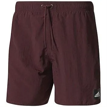 Adidas Men's Swim Shorts Burgundy