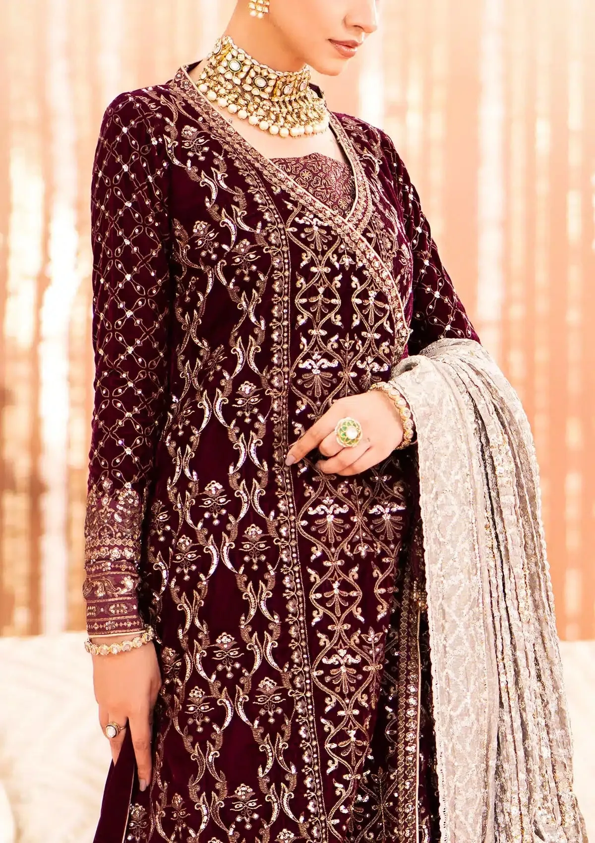 Aik Atelier | Zardozi Velvet 23 | 08