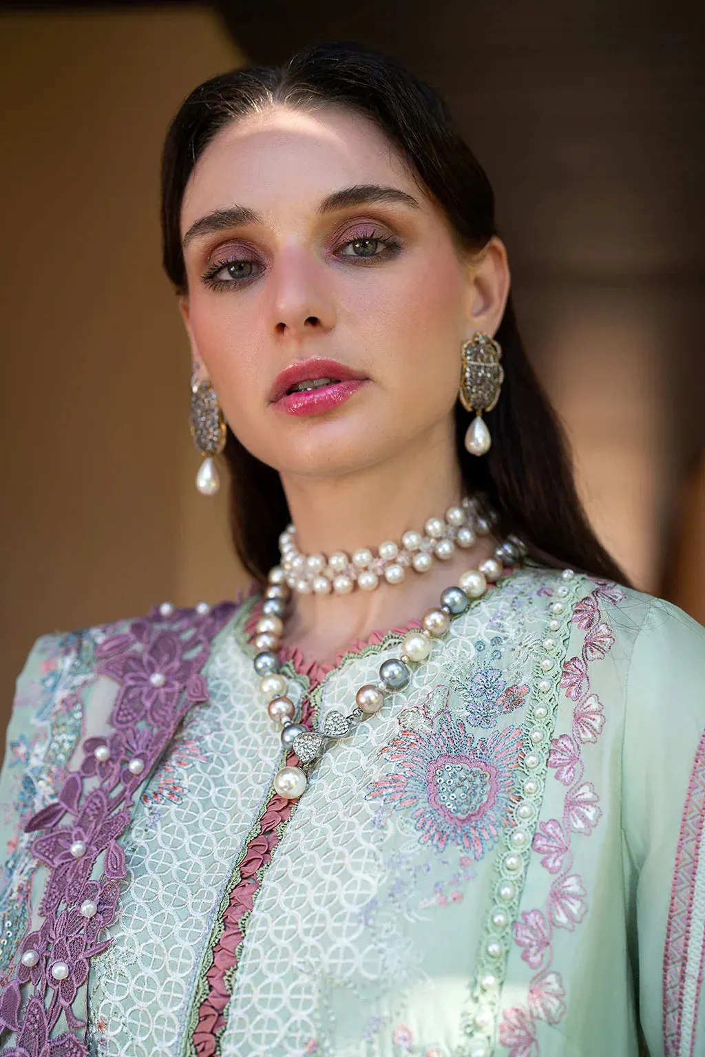AJR Couture | Alif Signature Luxury Lawn 24 | Aura