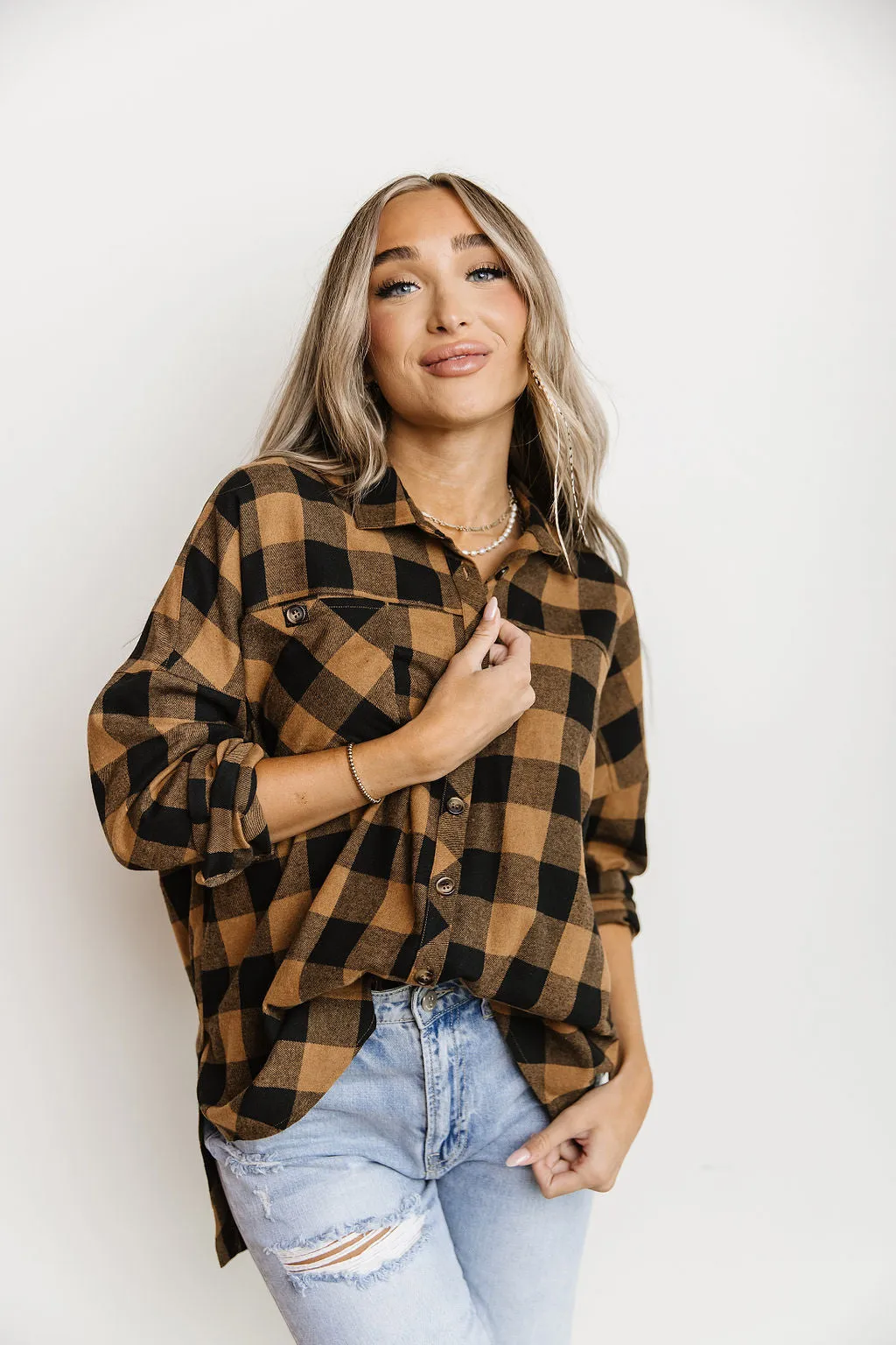Ampersand Avenue Buffalo Plaid Flannel