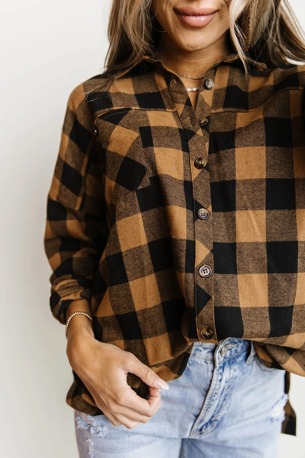 Ampersand Avenue Buffalo Plaid Flannel