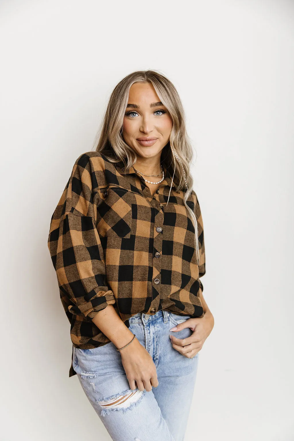 Ampersand Avenue Buffalo Plaid Flannel