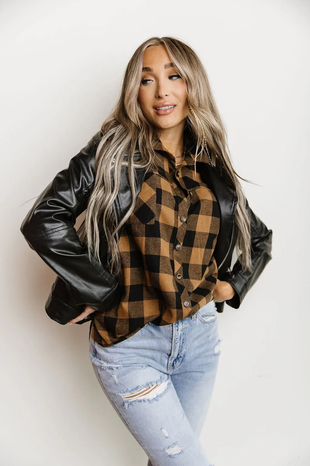 Ampersand Avenue Buffalo Plaid Flannel