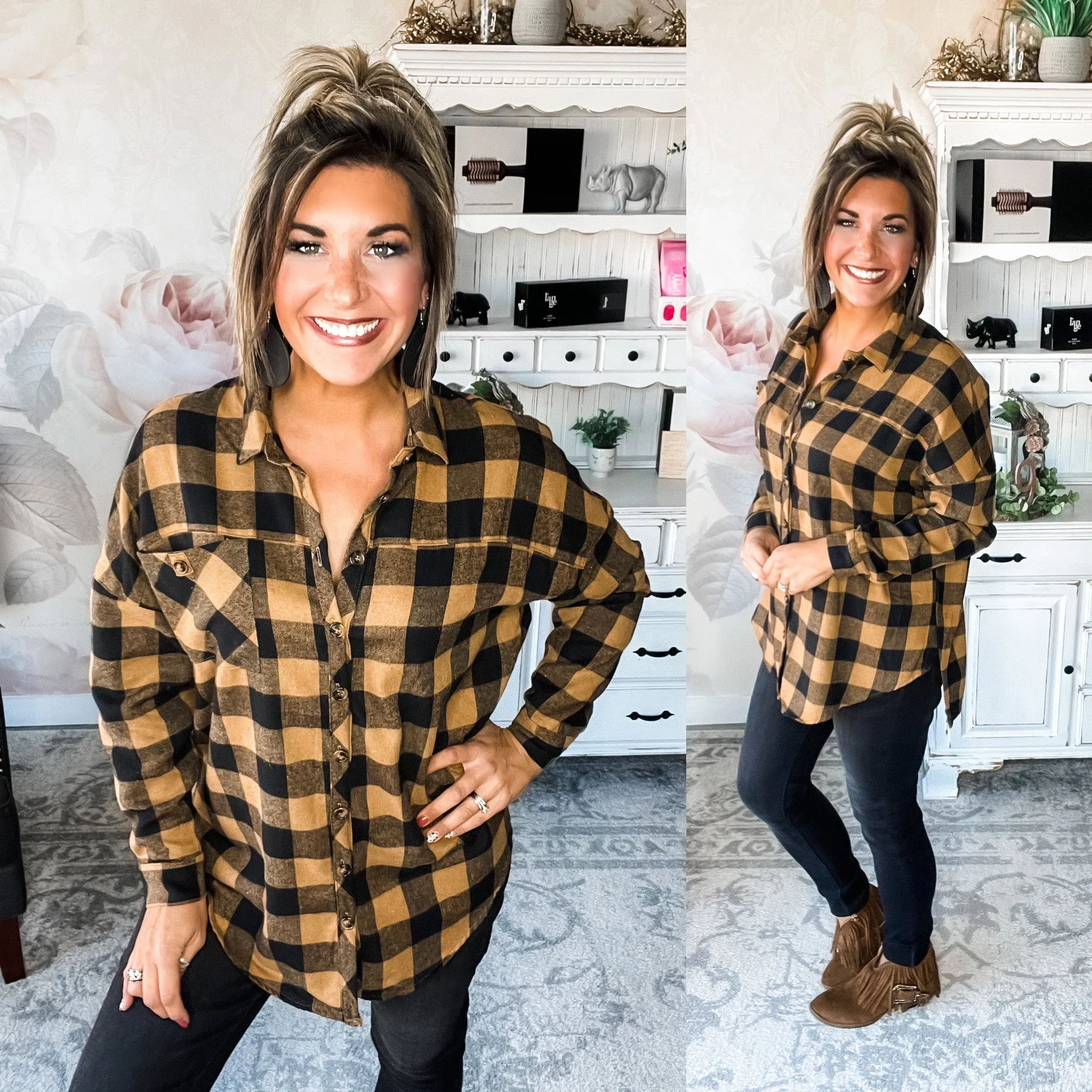 Ampersand Avenue Buffalo Plaid Flannel