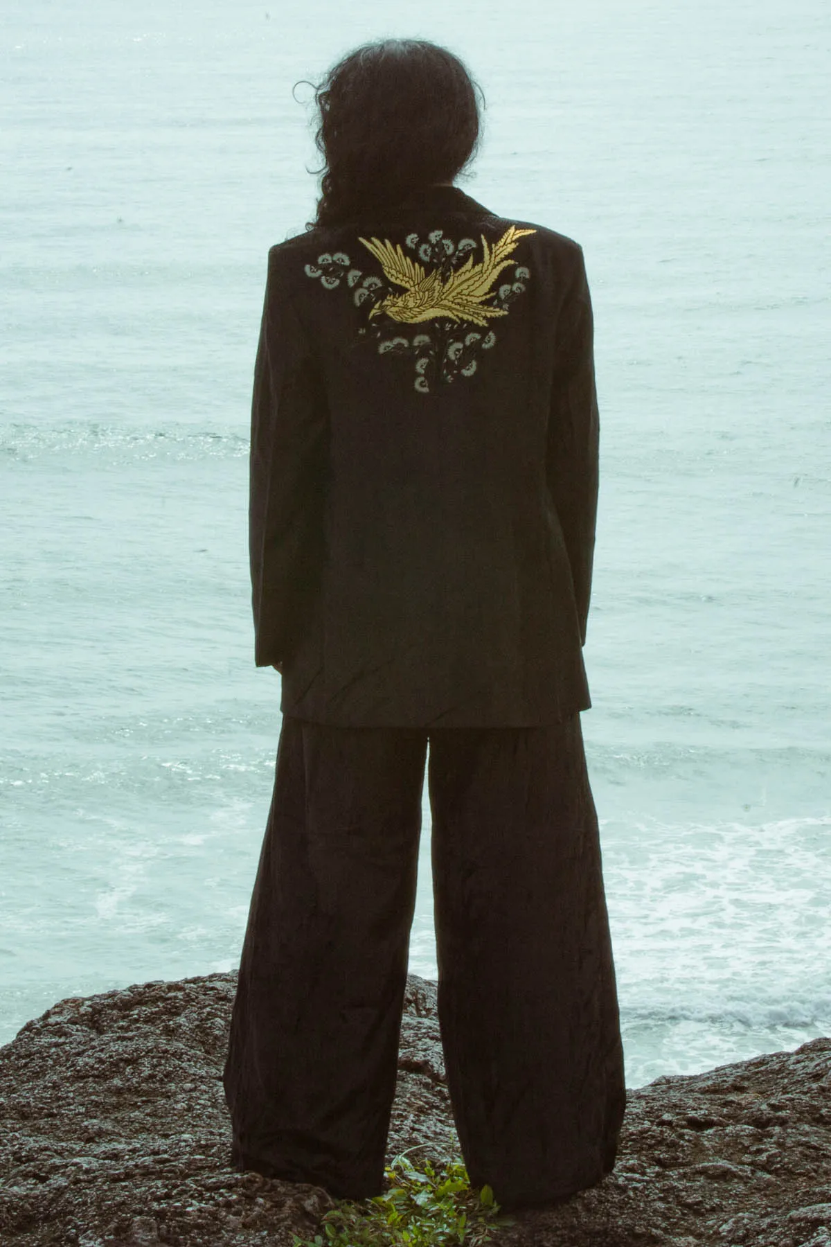 Baaz Embroidered Blazer Set