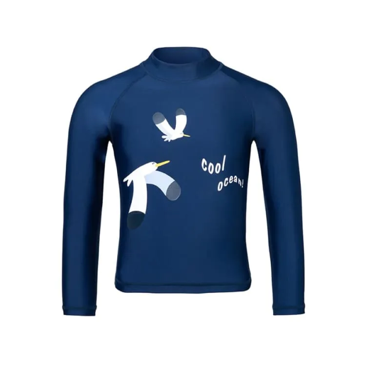 Barrel Kids Ball Rashguard-NAVY