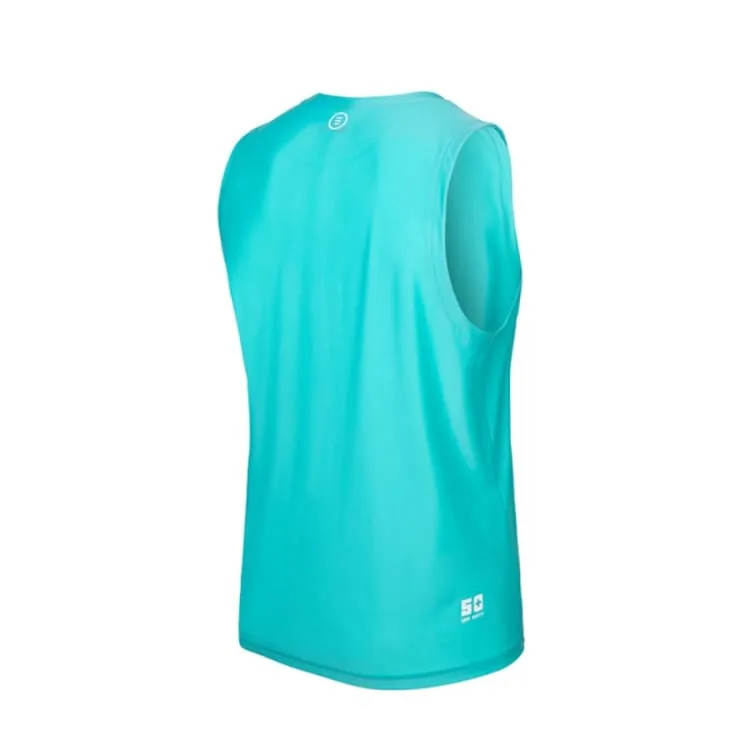 Barrel Mens Ocean Sleeveless Rashguard-MINT
