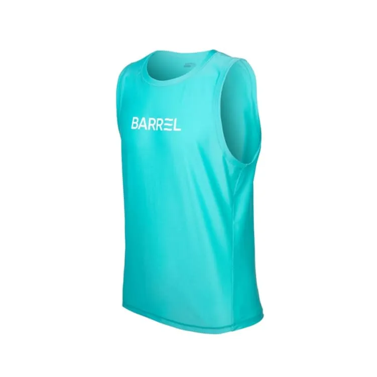 Barrel Mens Ocean Sleeveless Rashguard-MINT