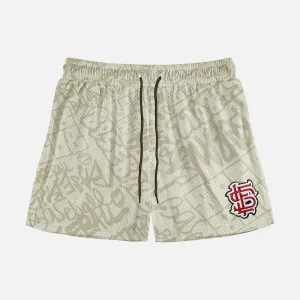 Baseball Sand Marker Shorts - 5"