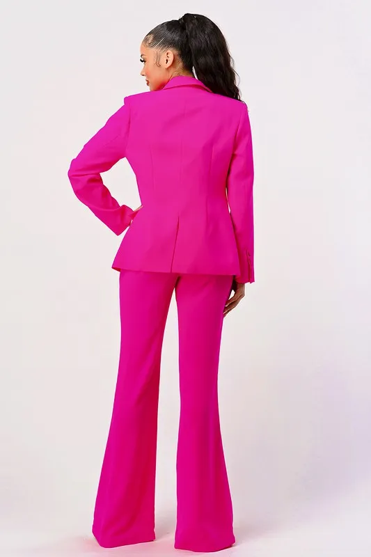 Black sexy cutout two pcs suit