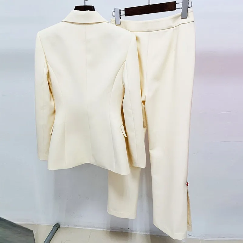 Blazer Single Breasted Set