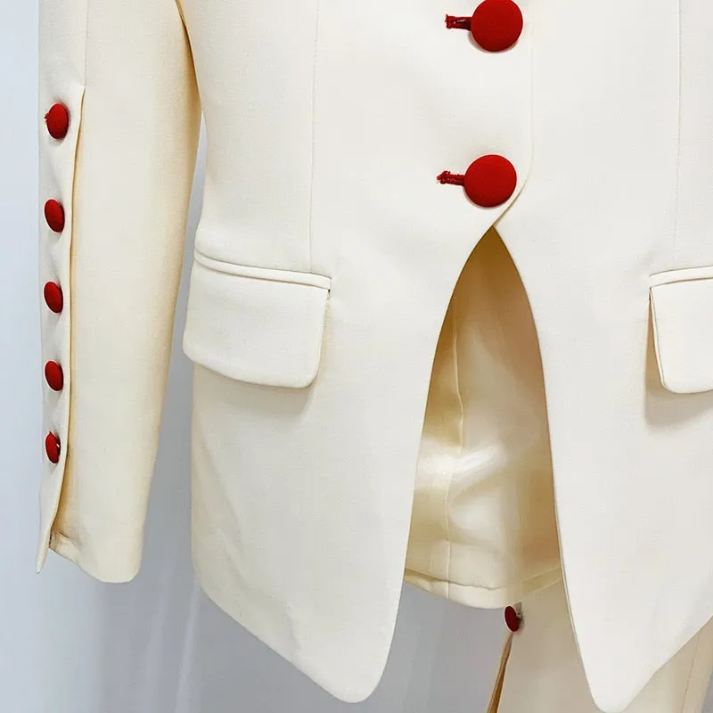Blazer Single Breasted Set