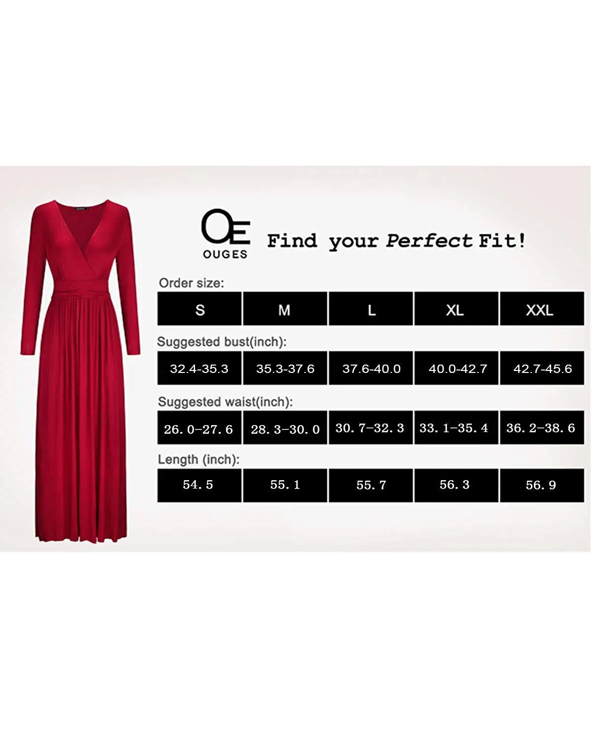 Blue Pink Ladies Summer Casual V Neck Short Long Sleeve Floral Pattern Wrap Ladies Maxi Long Dress with Pockets - OUGES