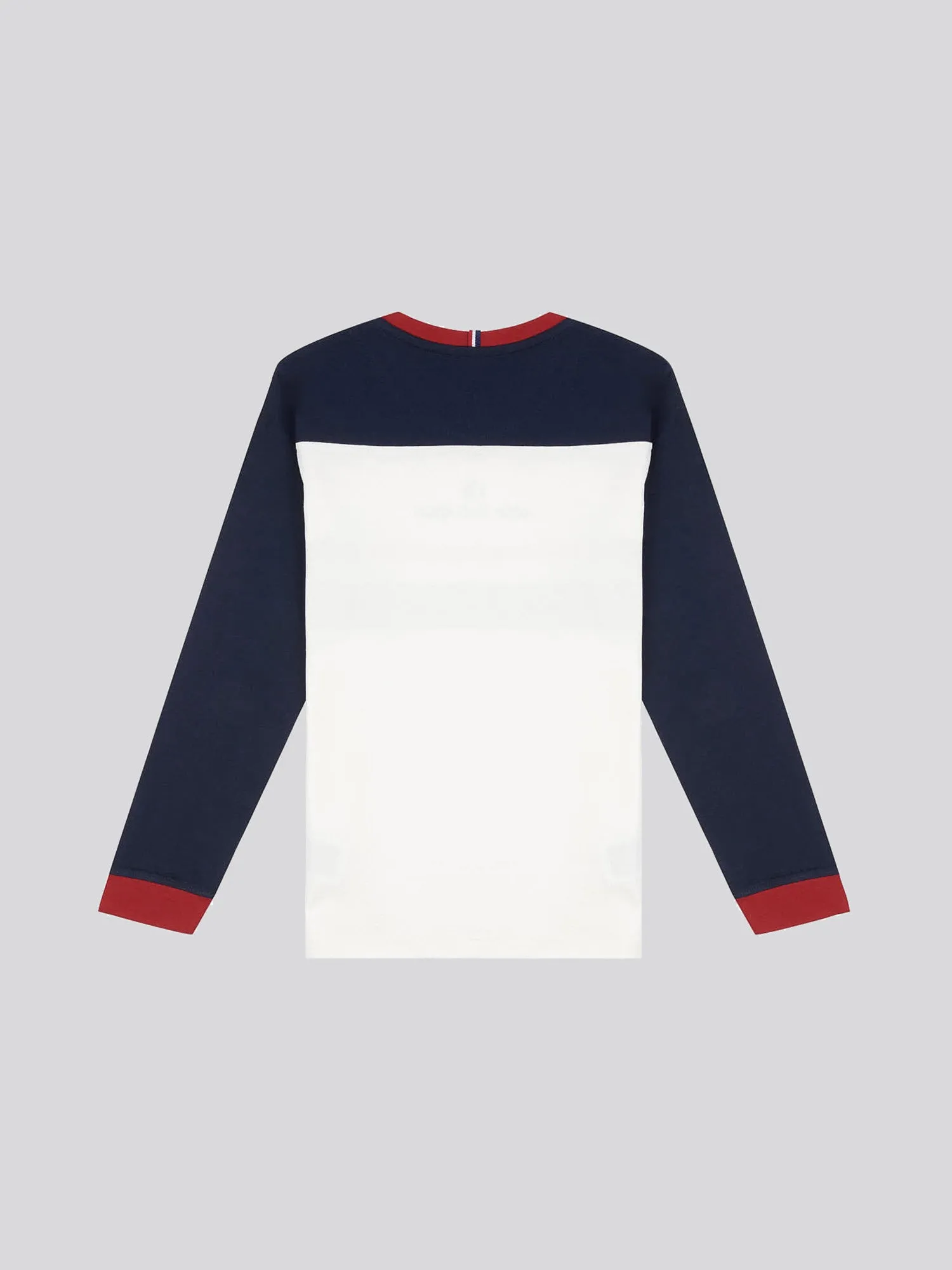 Boys Colour Block Long Sleeve T-Shirt in Marshmallow