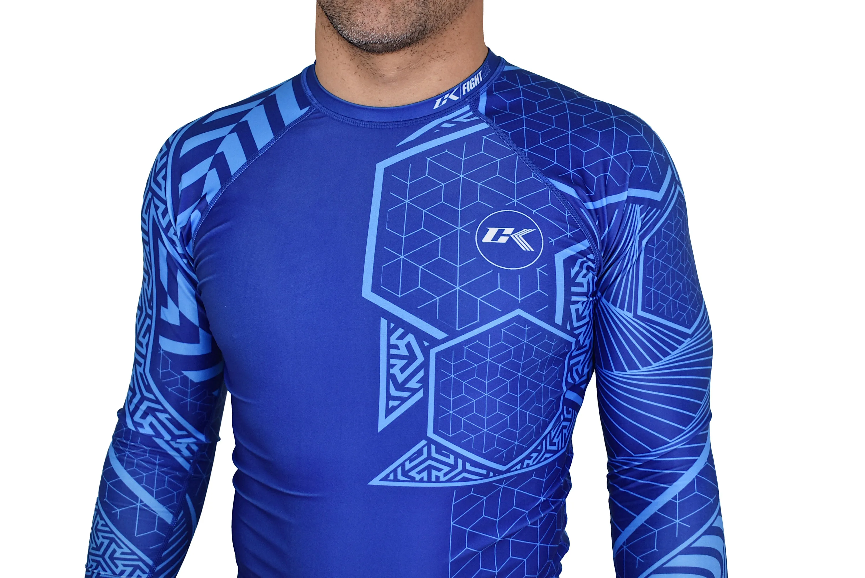 CK Kids Vertigo Rash Guard - Blue