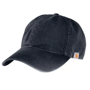 COTTON CANVAS CAP - 412-Navy | Carhartt 103938