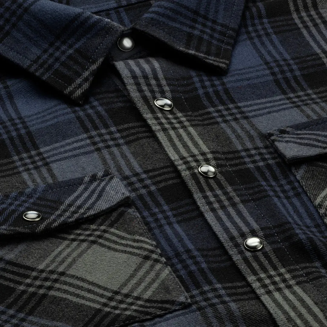 Denton Flannel - Midnight