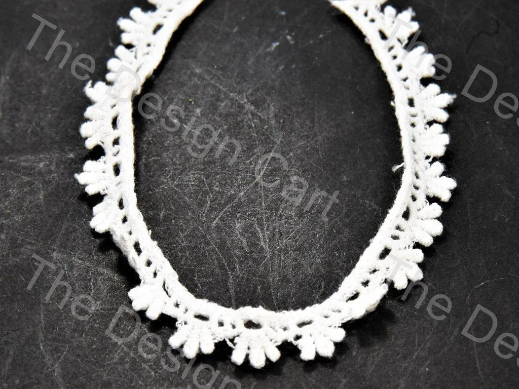 Dyeable Greige Design 50 Cotton Crochet Laces