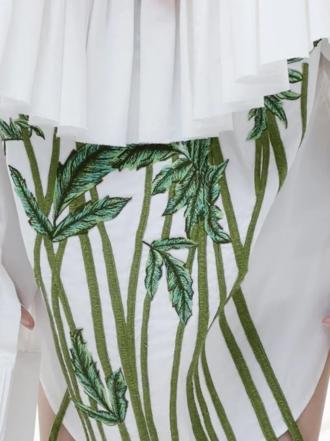 Embroidered Flower Dress