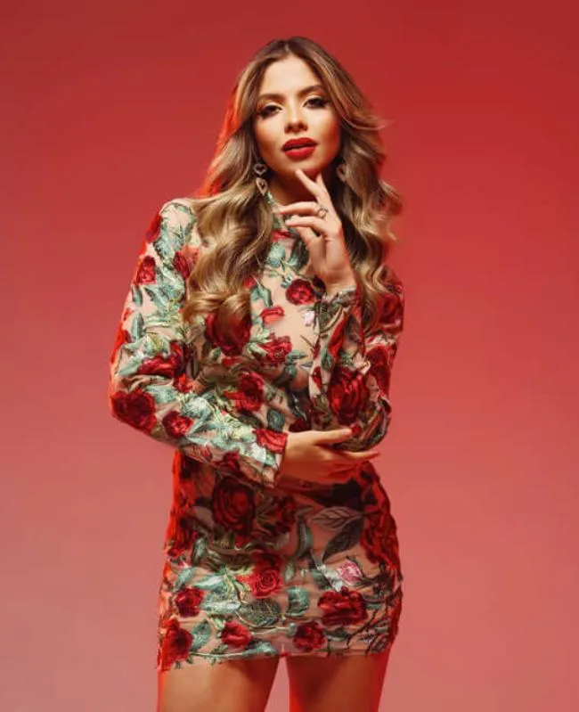 Embroidered Lace Dress - Julia