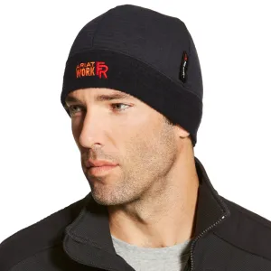 FR POLARTEC BLACK BEANIE - 001-Black | Ariat 10018117