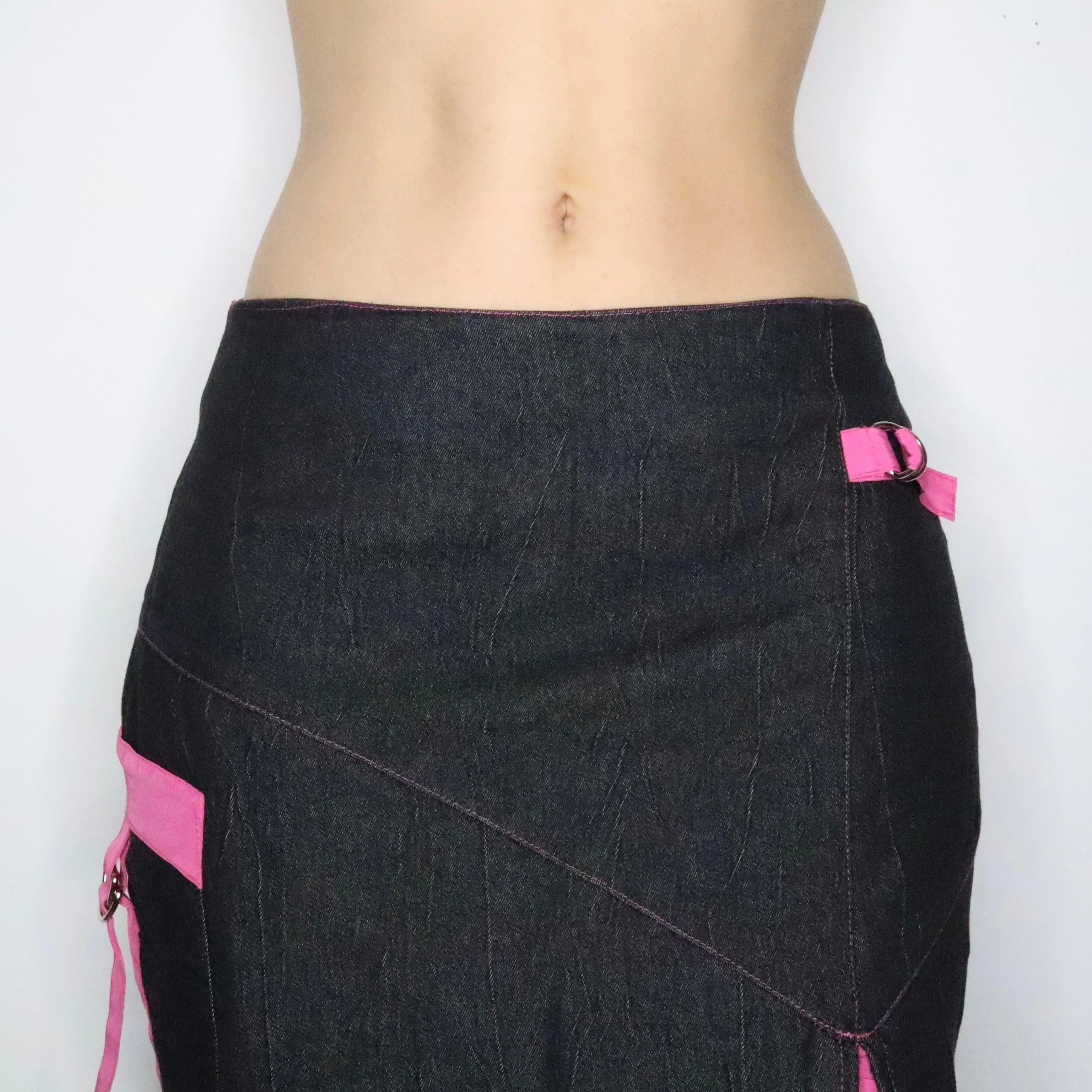 French Cargo Maxi Skirt (S-M)