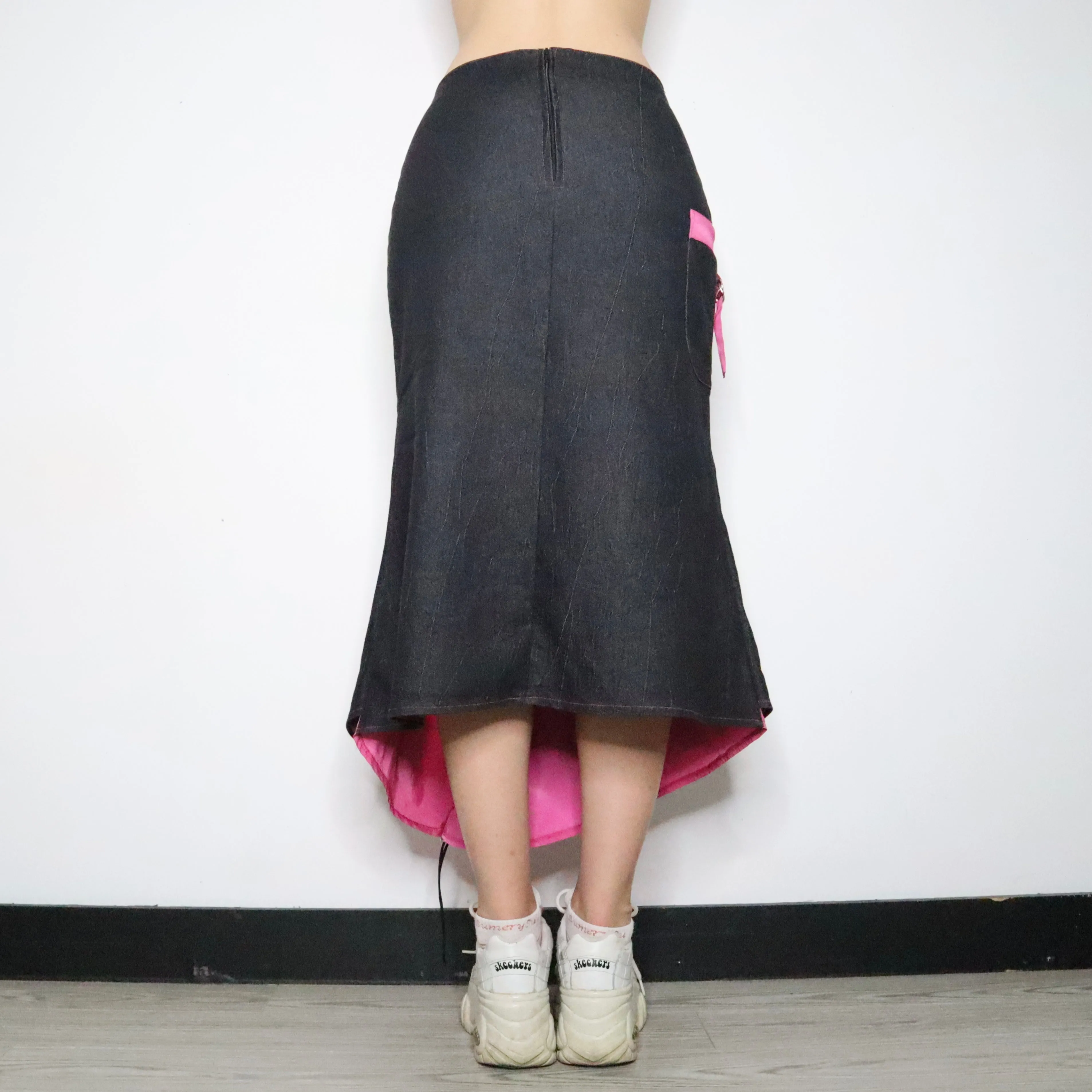 French Cargo Maxi Skirt (S-M)
