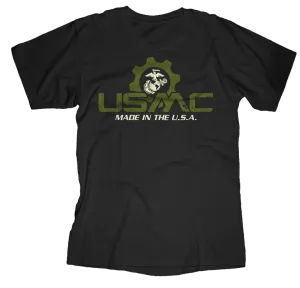Gear Adult USMC T-Shirt-Black