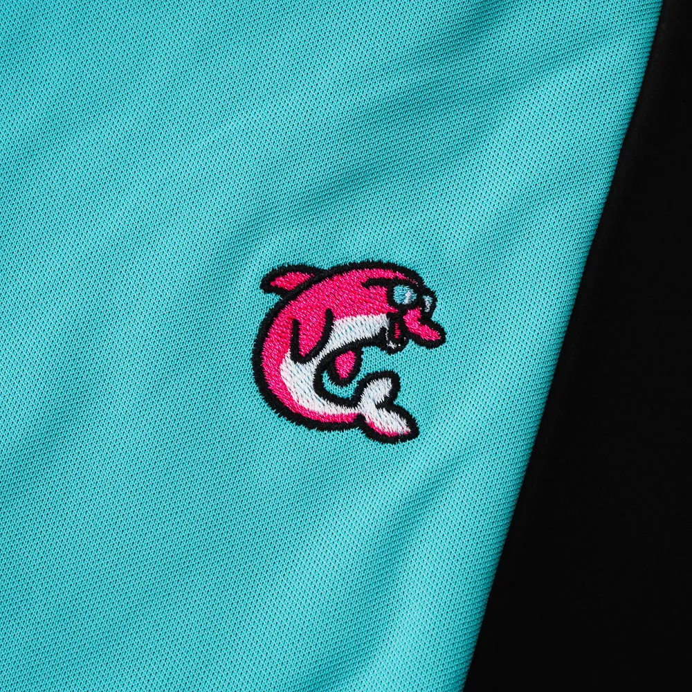G/Fore Aqua Flipper Polo Shirt