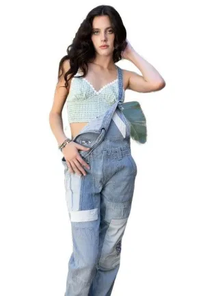 Gingham Smocked Bralette Top
