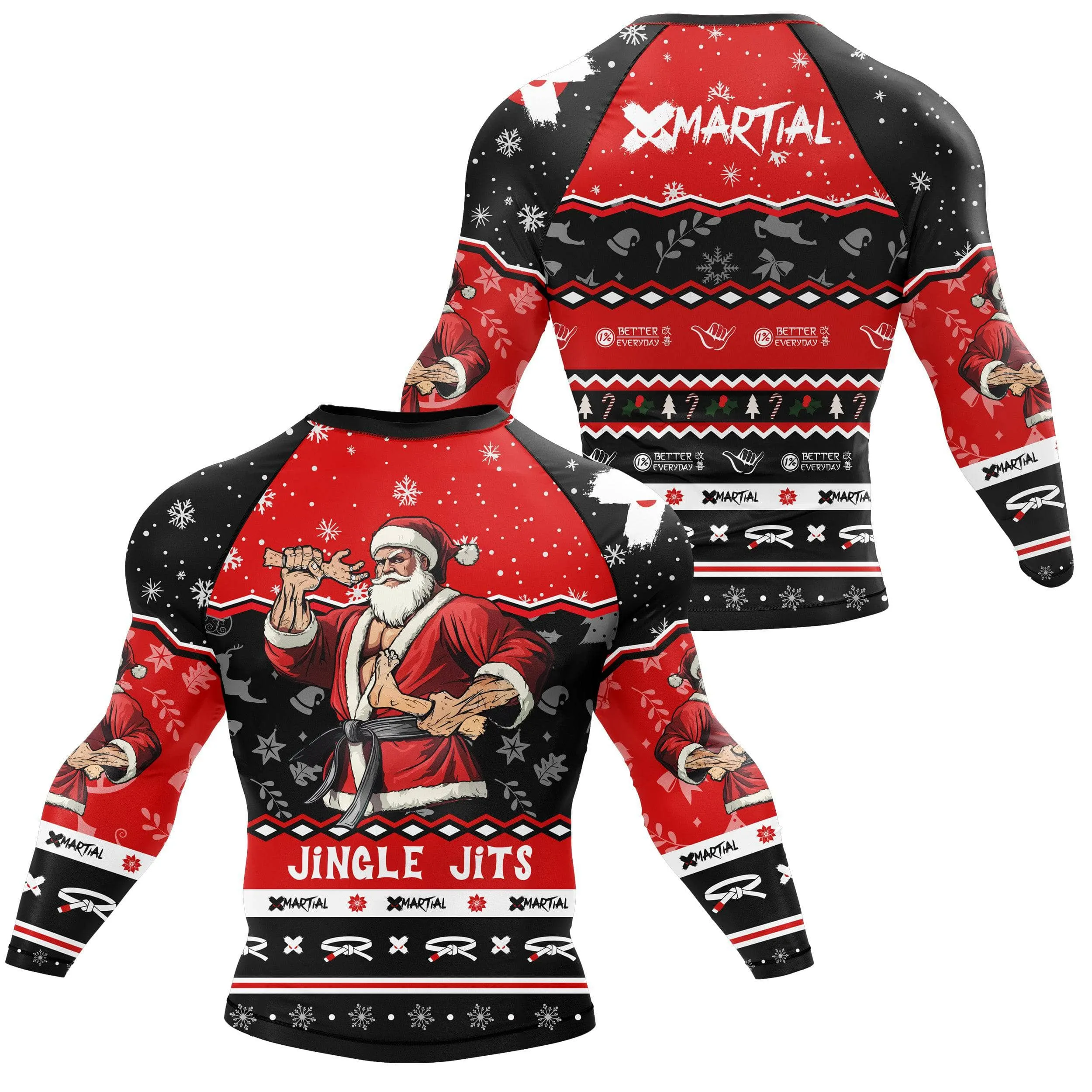Jingle Jits BJJ Rash Guard