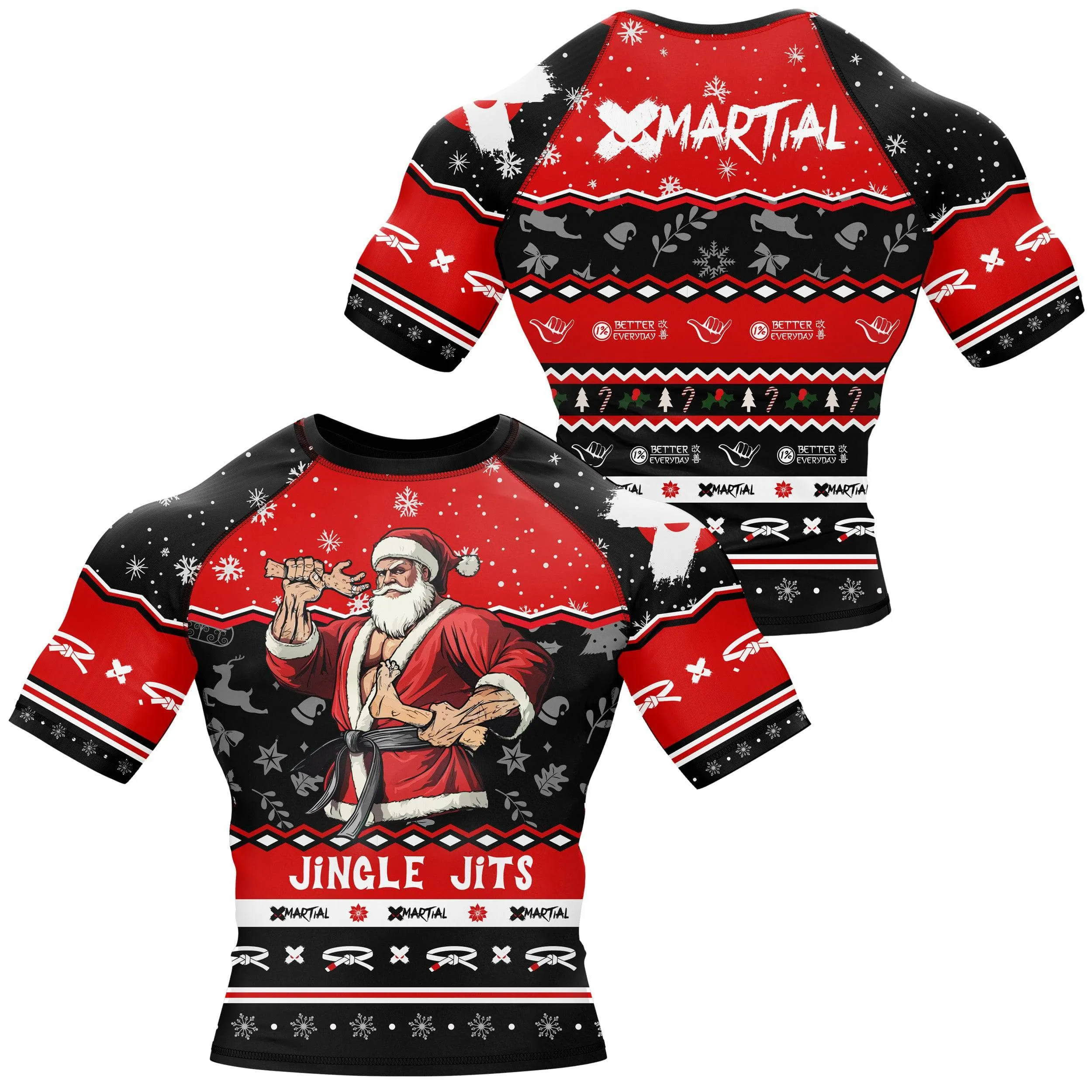 Jingle Jits BJJ Rash Guard