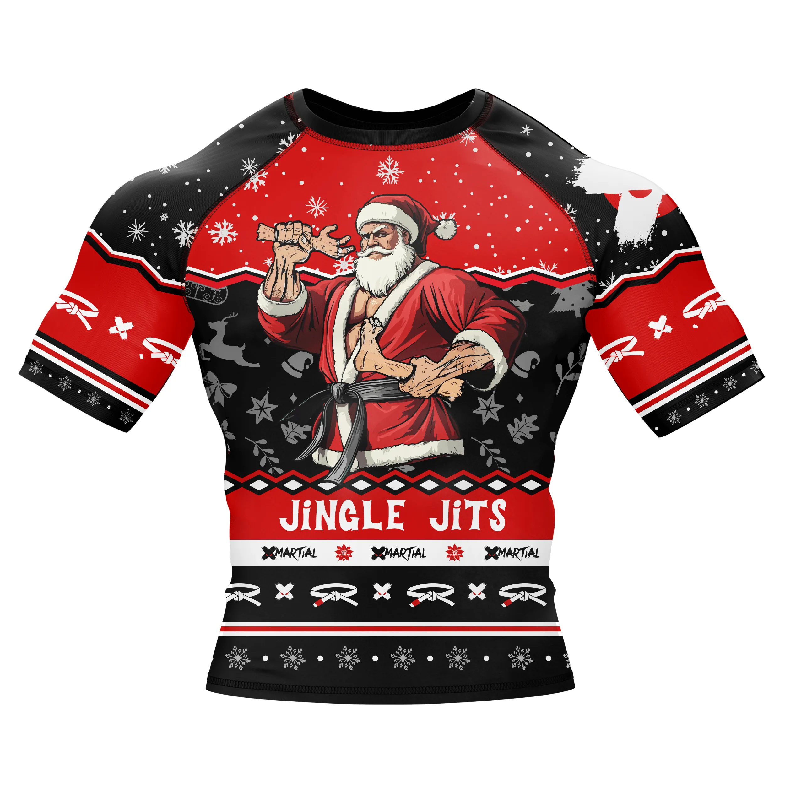 Jingle Jits BJJ Rash Guard