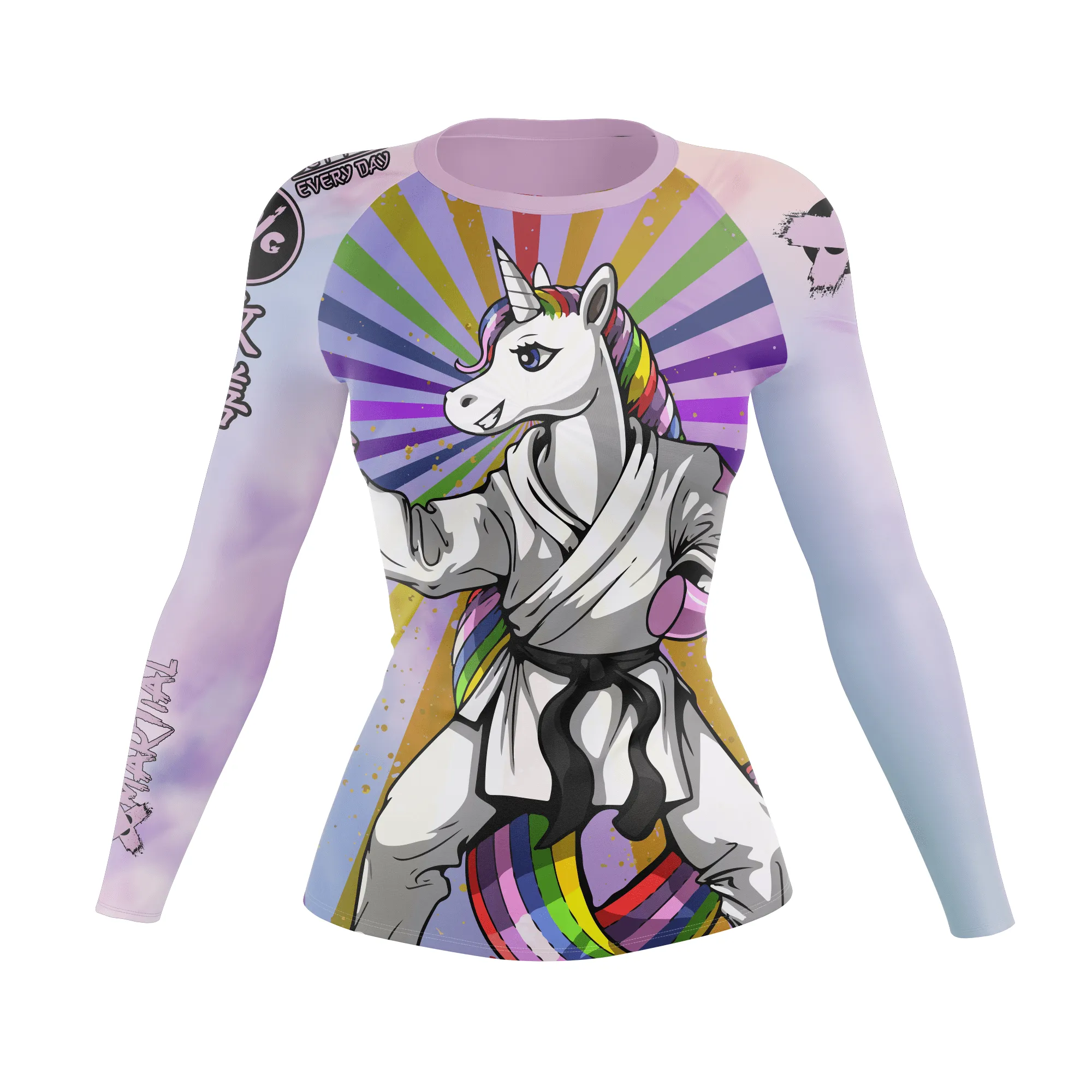 Jitsunicorn Women's BJJ Rash Guard