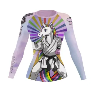 Jitsunicorn Women's BJJ Rash Guard