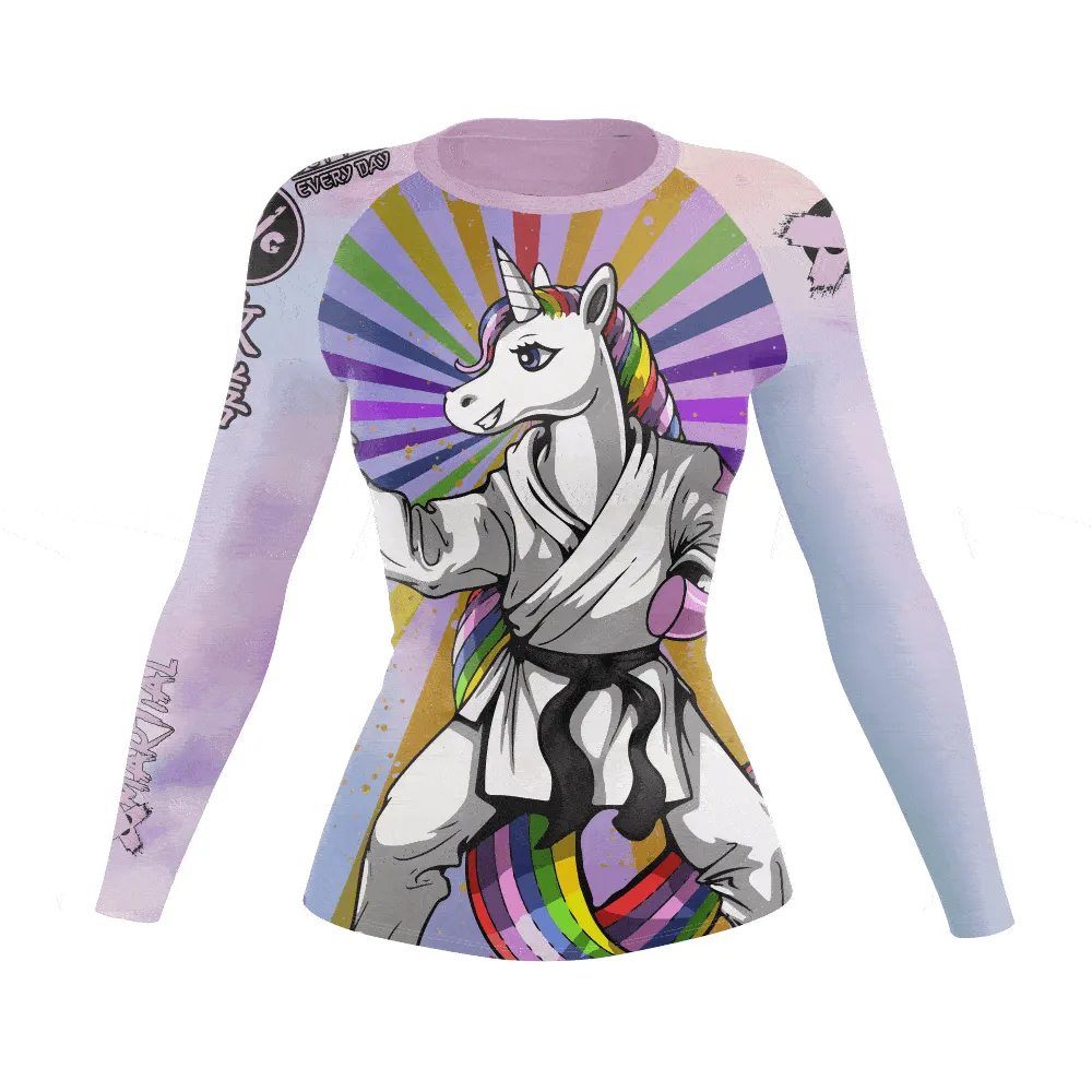 Jitsunicorn Women's BJJ Rash Guard