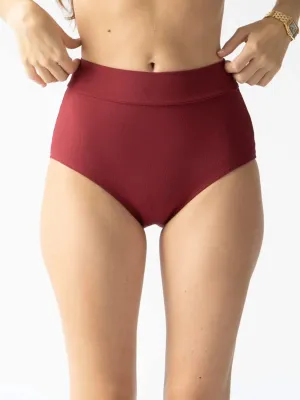 Joana - High Rise Moderate Coverage Swim Bottom | Mulberry