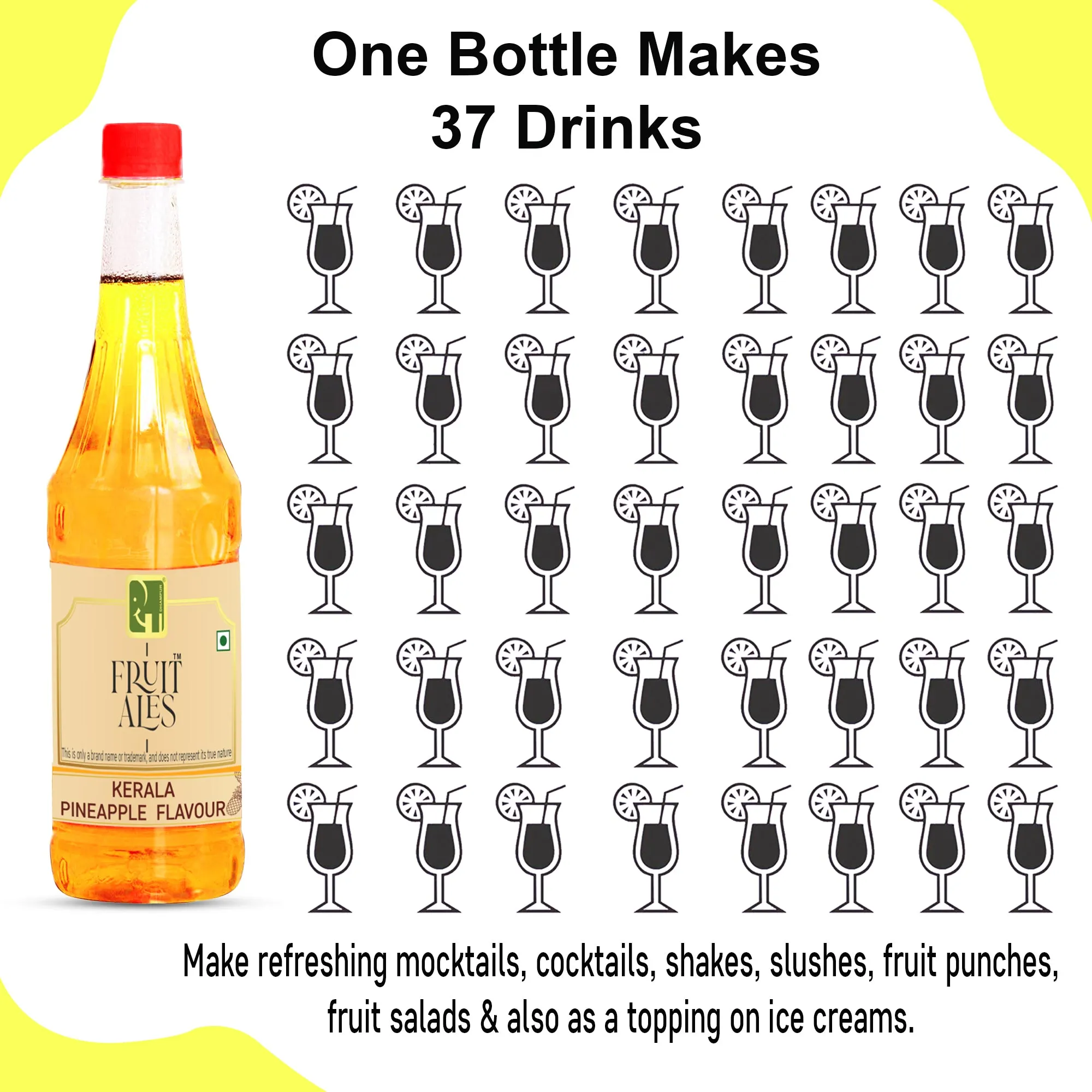 Kerala Pineapple Syrup 750ml