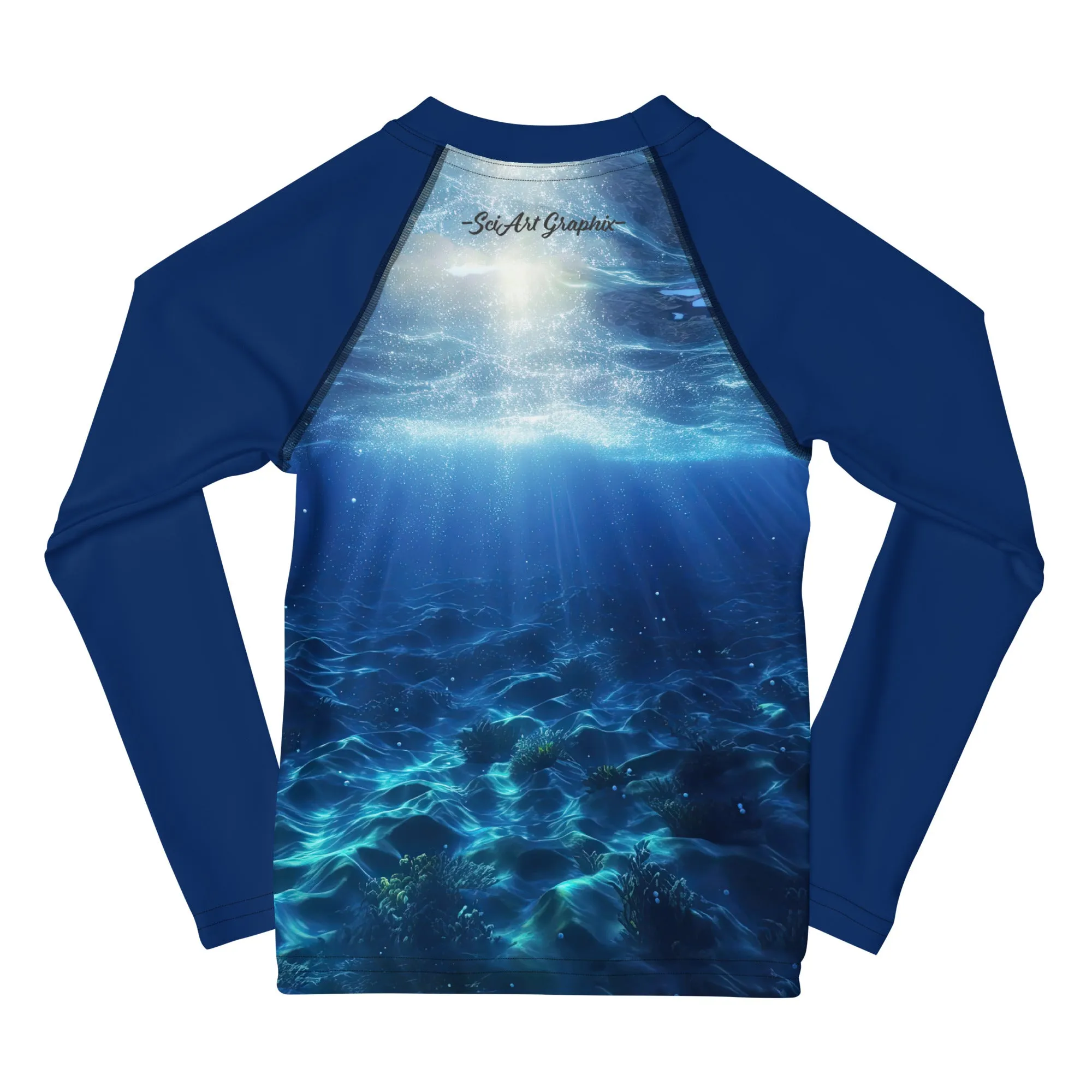 Kids Rash Guard Save the Seas