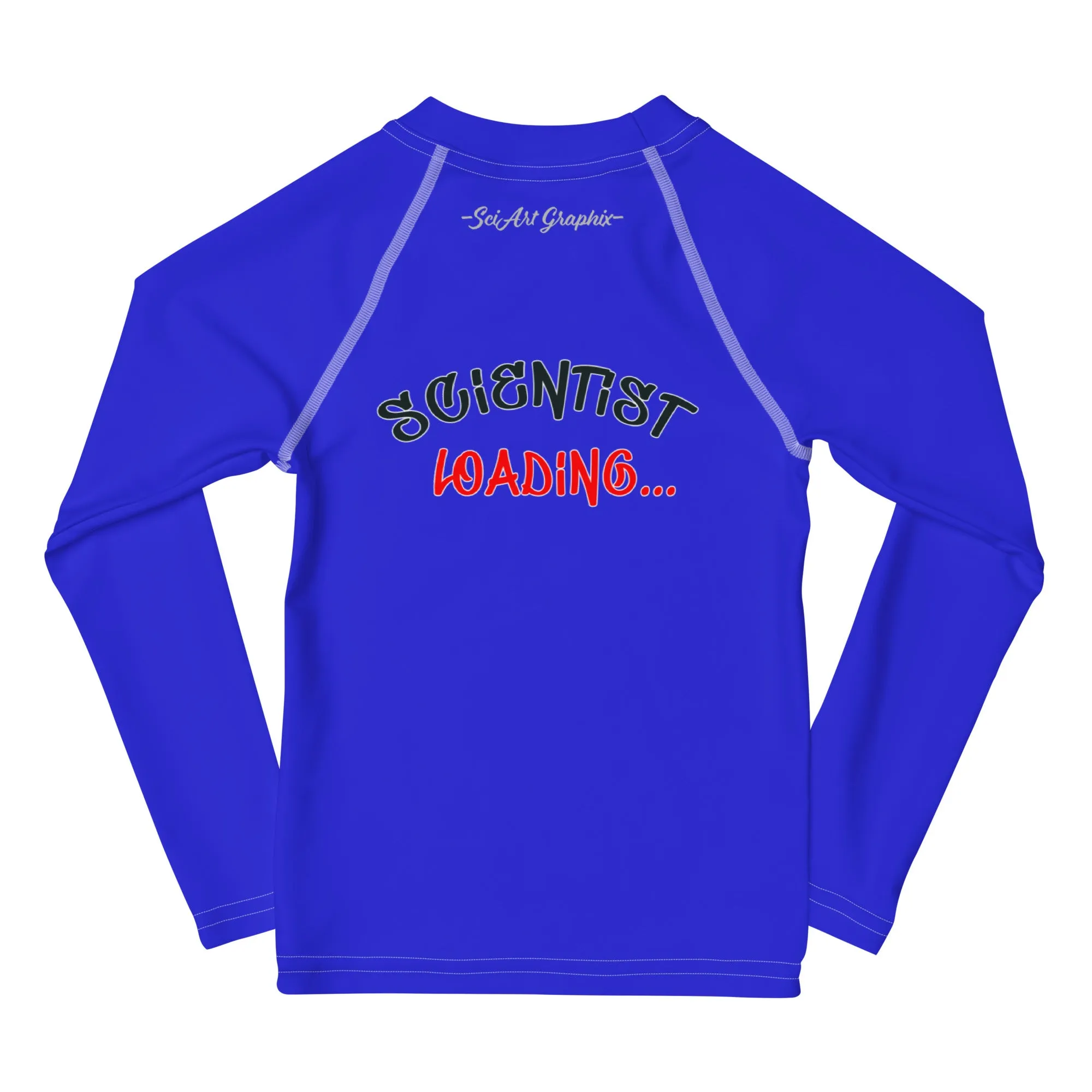 Kids Rash Guard Scientist Loading