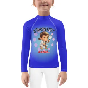 Kids Rash Guard Scientist Loading