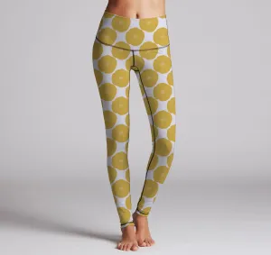 Leggings (Hi-Waist), Poppies