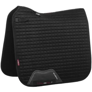LeMieux Suede Dressage Saddle Pad in Black