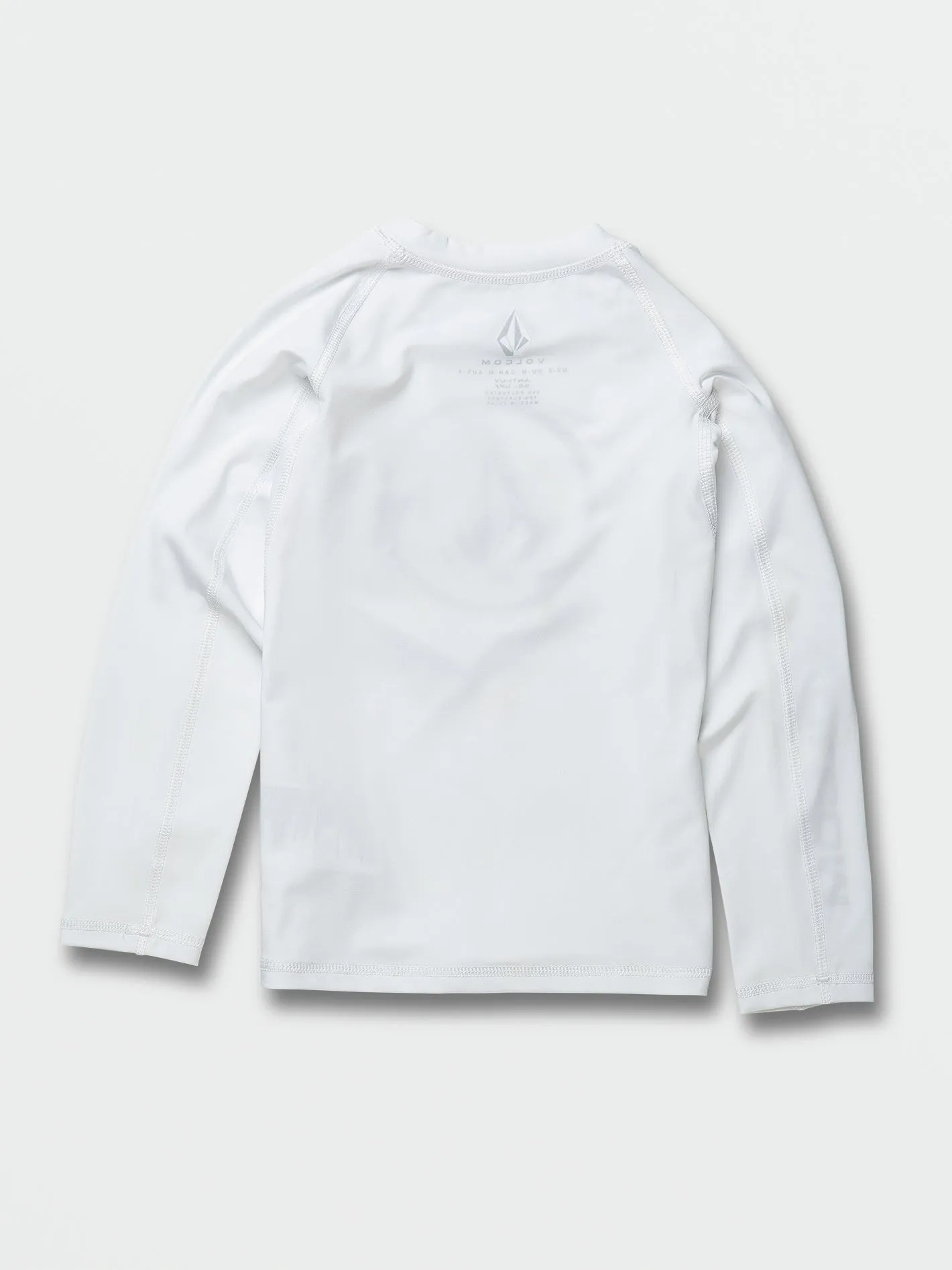Little Boys Lido Solid Long Sleeve Rashguard - White
