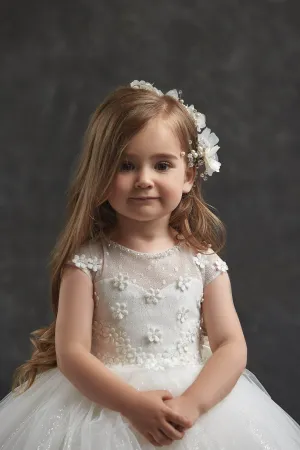 Little Princess Lace Tulle Sparkly Dress