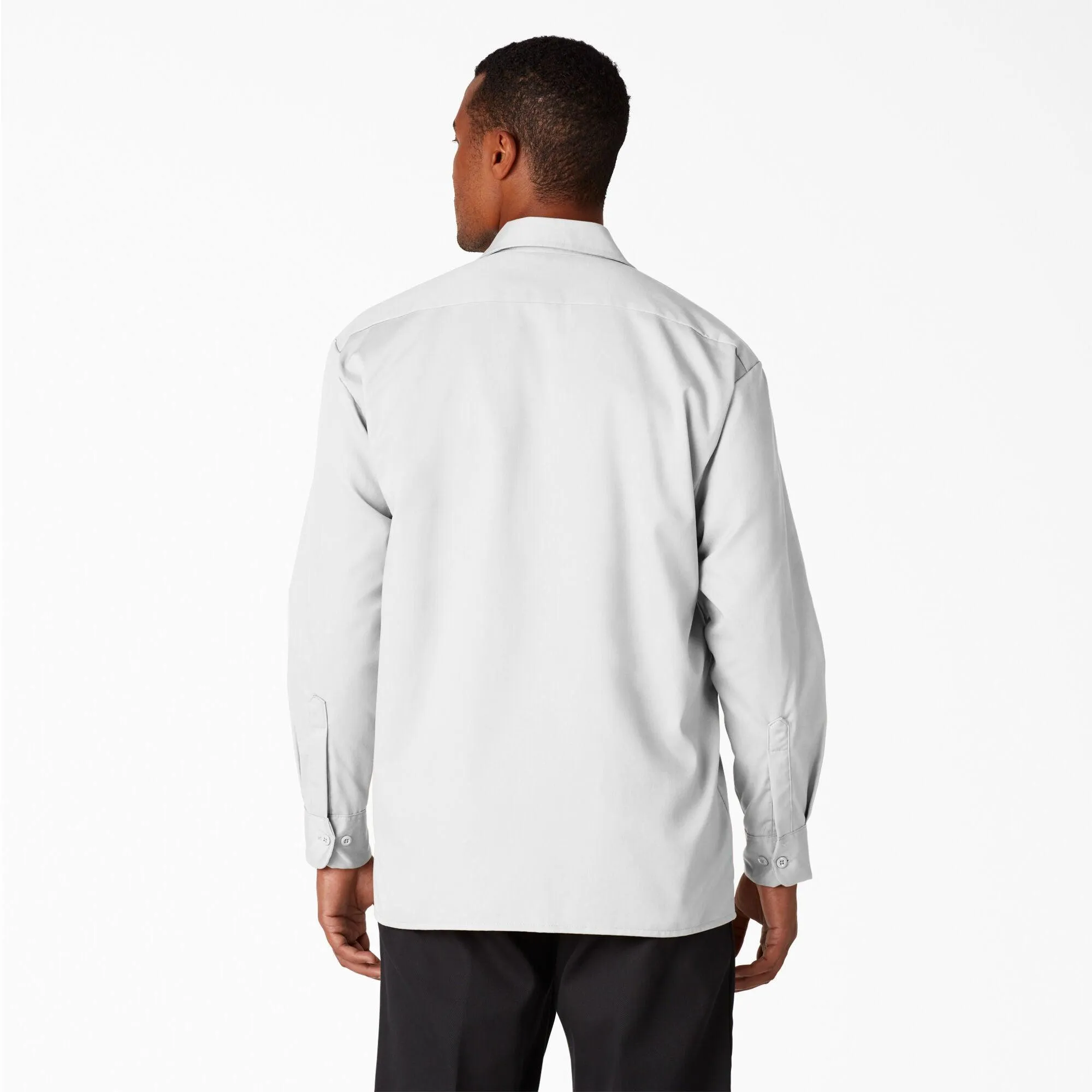 Long Sleeve Work Shirt, White